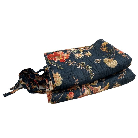 Pottery Barn Bedding Pottery Barn Jane Paisley Blue Floral French